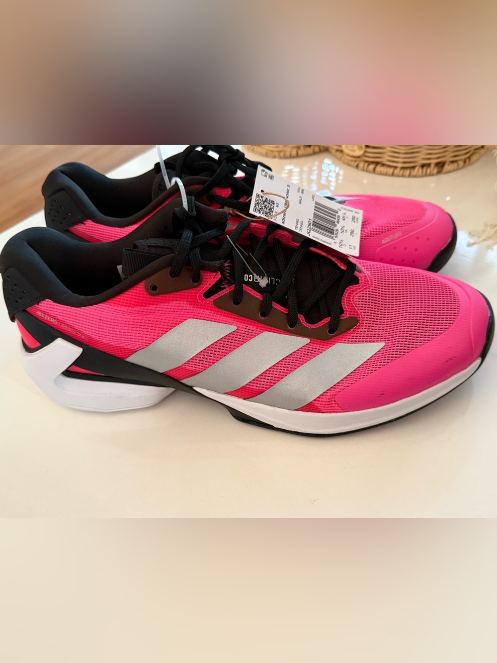 Adidas Adizero Ubersonic 5 tennis shoes